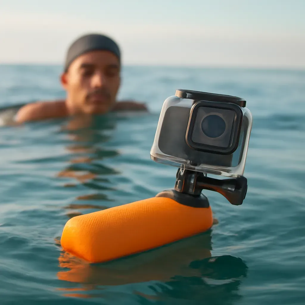 AI-generated editorial product photograph (not the exact linked listing) of basic floating hand grip